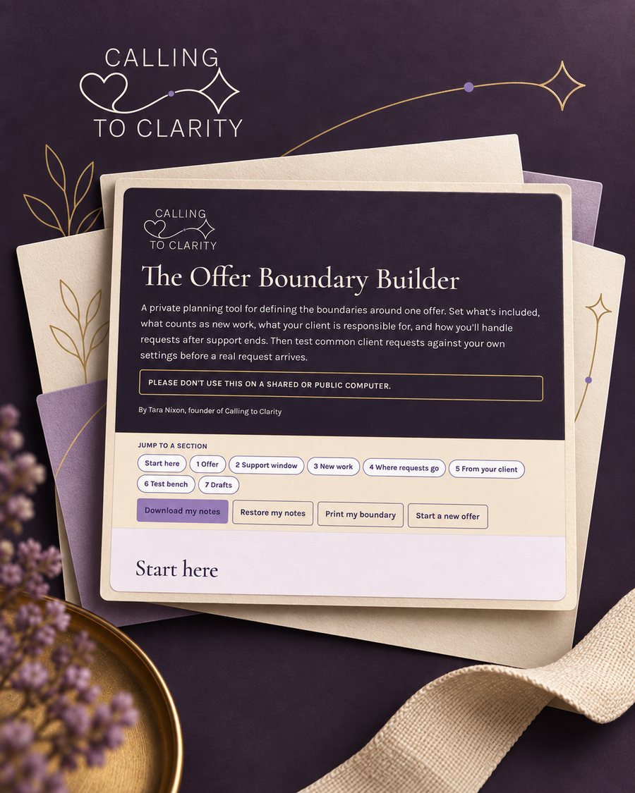 The Offer Boundary Builder